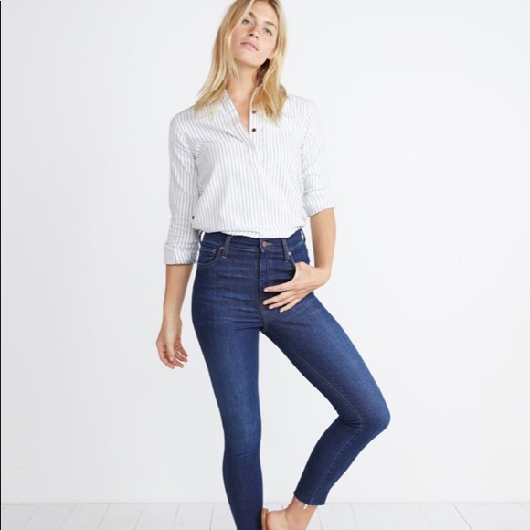 Marine layer Dakota popover XS shirt button down - Picture 3 of 4